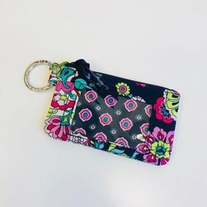 🌟 Vera Bradley Petal Paisley ID case keychain🌟